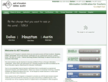 Tablet Screenshot of acthouston.com